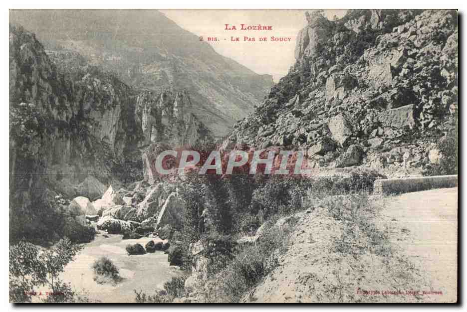 La Lozère - Le Pas de Soucy — Édition La Bourgogne, Toulouse