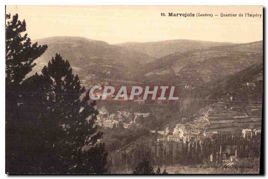 CPA Marvejols (Lozere) Quartier de l Impery