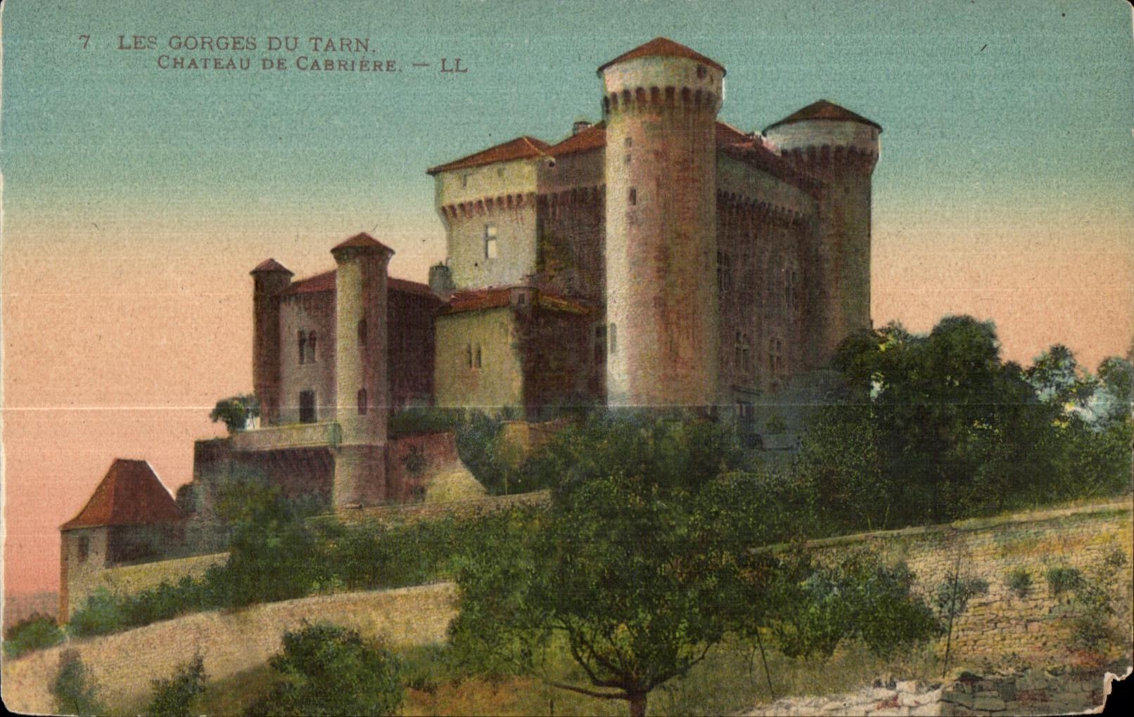 CPA Les Gorges du Tarn Chateau de Cabriere
