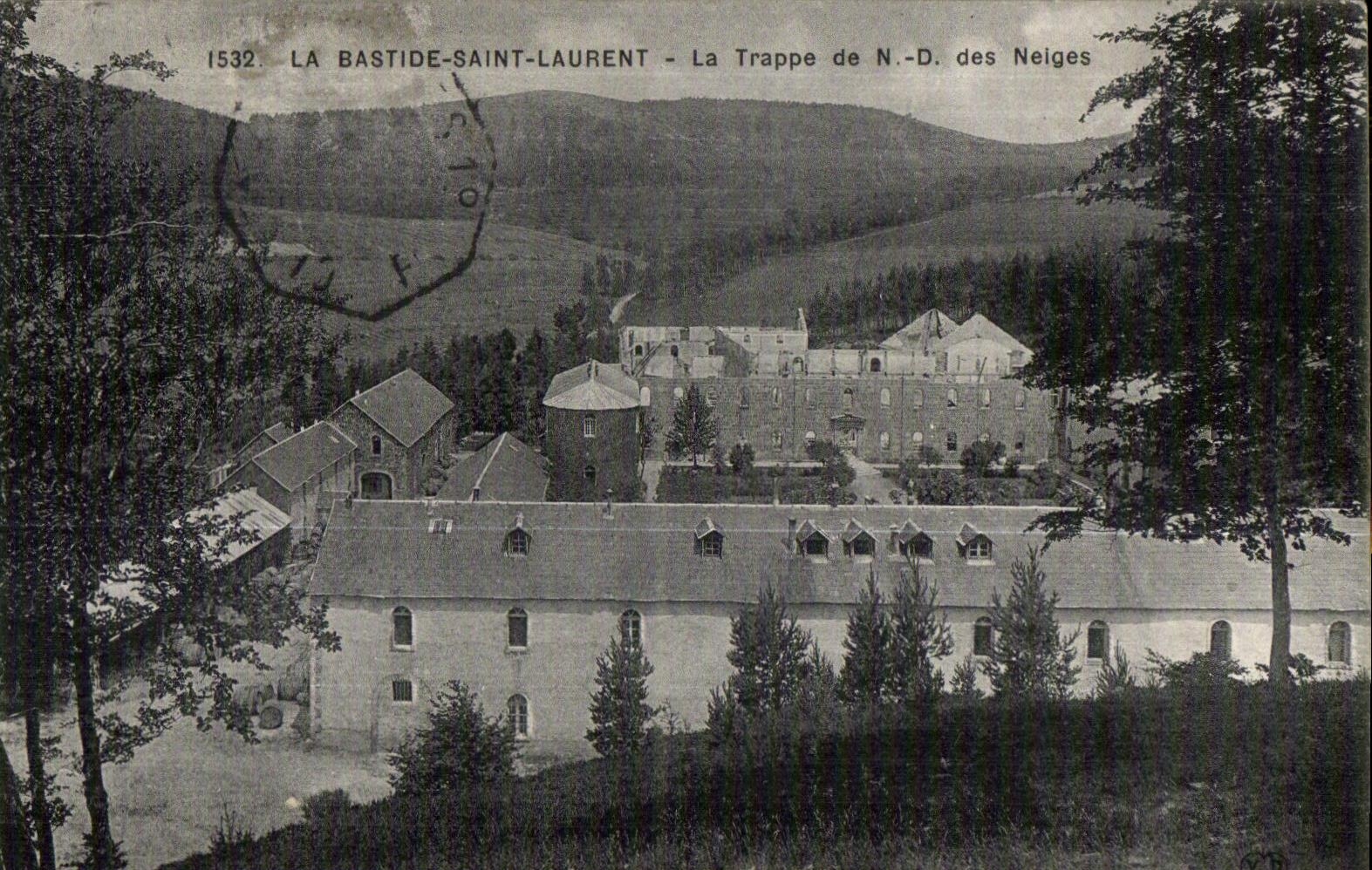 CPA La Bastide Saint Laurent La Trappe de N D des Neiges