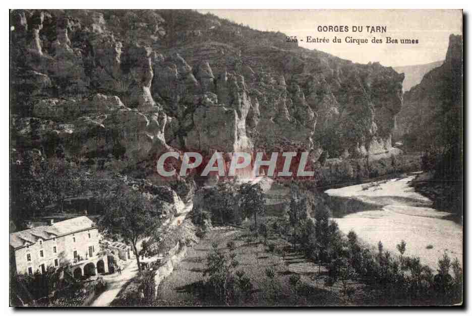 CPA Gorges du Tarn Entree du Cirque des Beaumes