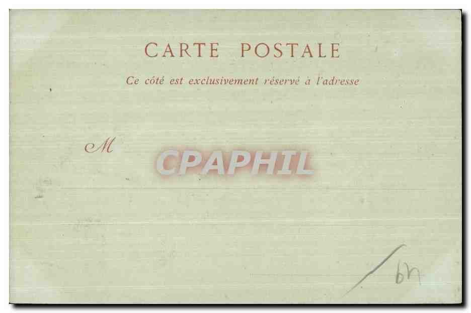 CPA Angers Place du Ralliement le Tbeatre — Rückseite