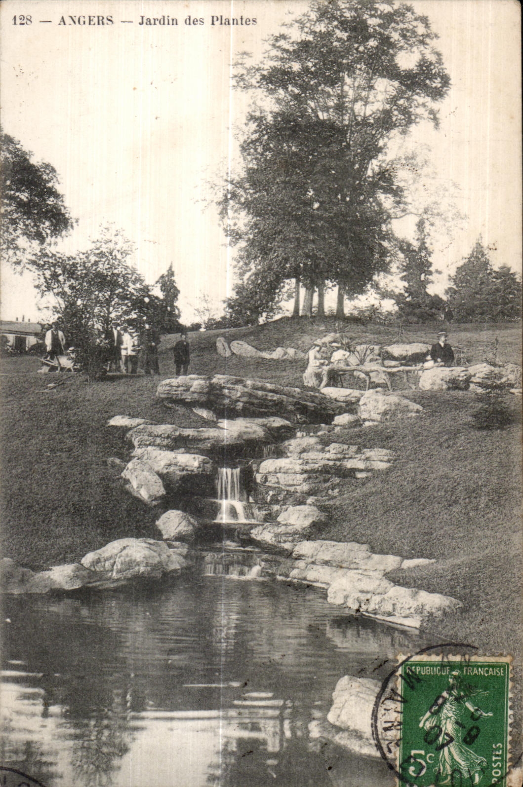 CPA Angers Jardin Des Plantes