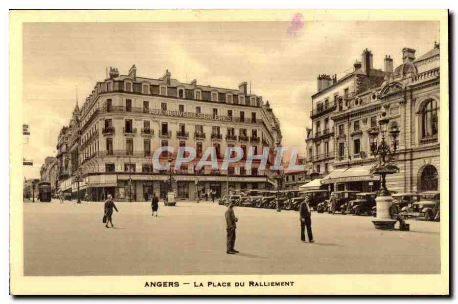 CPA Angers La Place Du Ralliement
