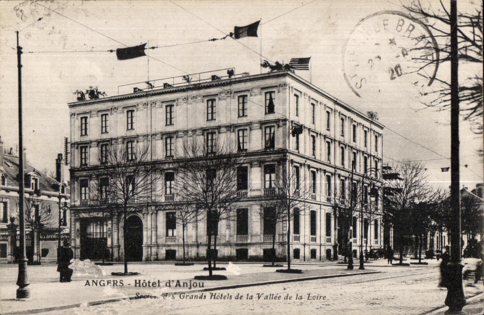 CPA Angers Hotel d Anjou Grands Hotels de la vallee la Loire 