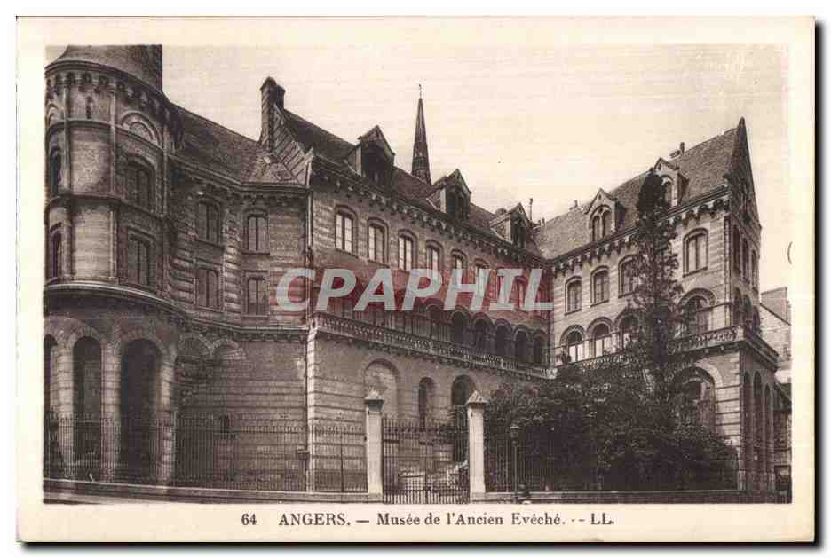 CPA Angers Musee de l Ancien Eveche