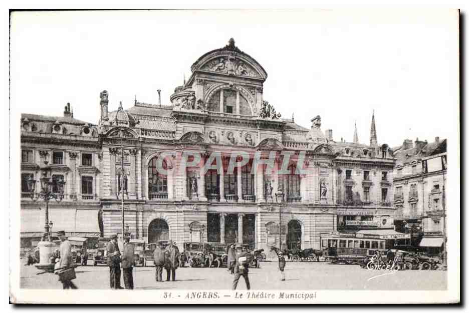 CPA Angers Le Theatre Municipal