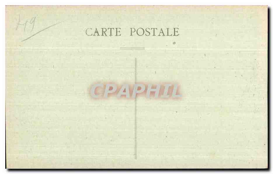 CPA Angers Le grand Bonlevard de Saumur  — Rückseite