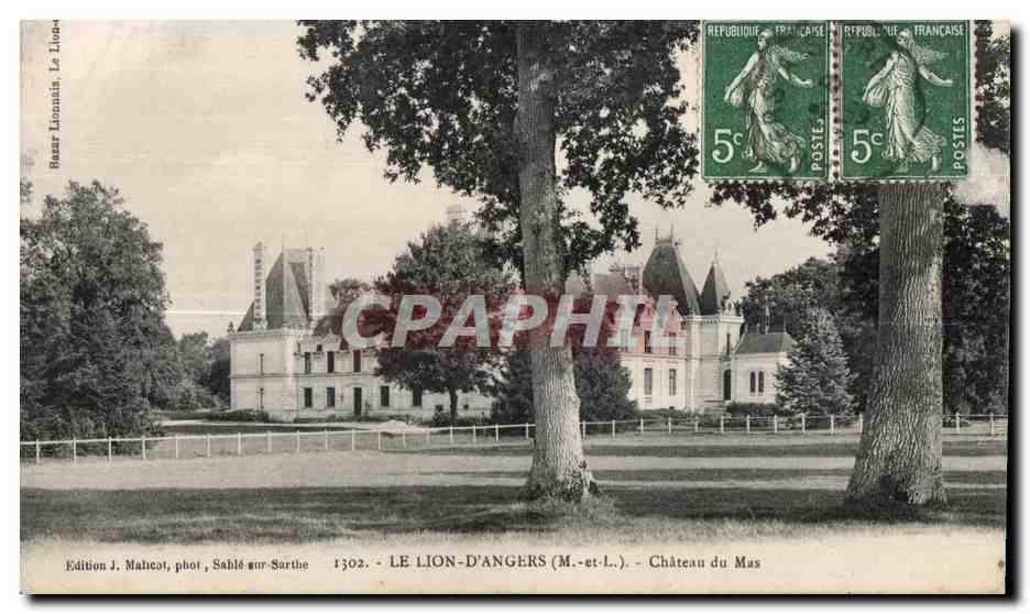 CPA Le Lion D Angers (M et L) Chateau du Mas
