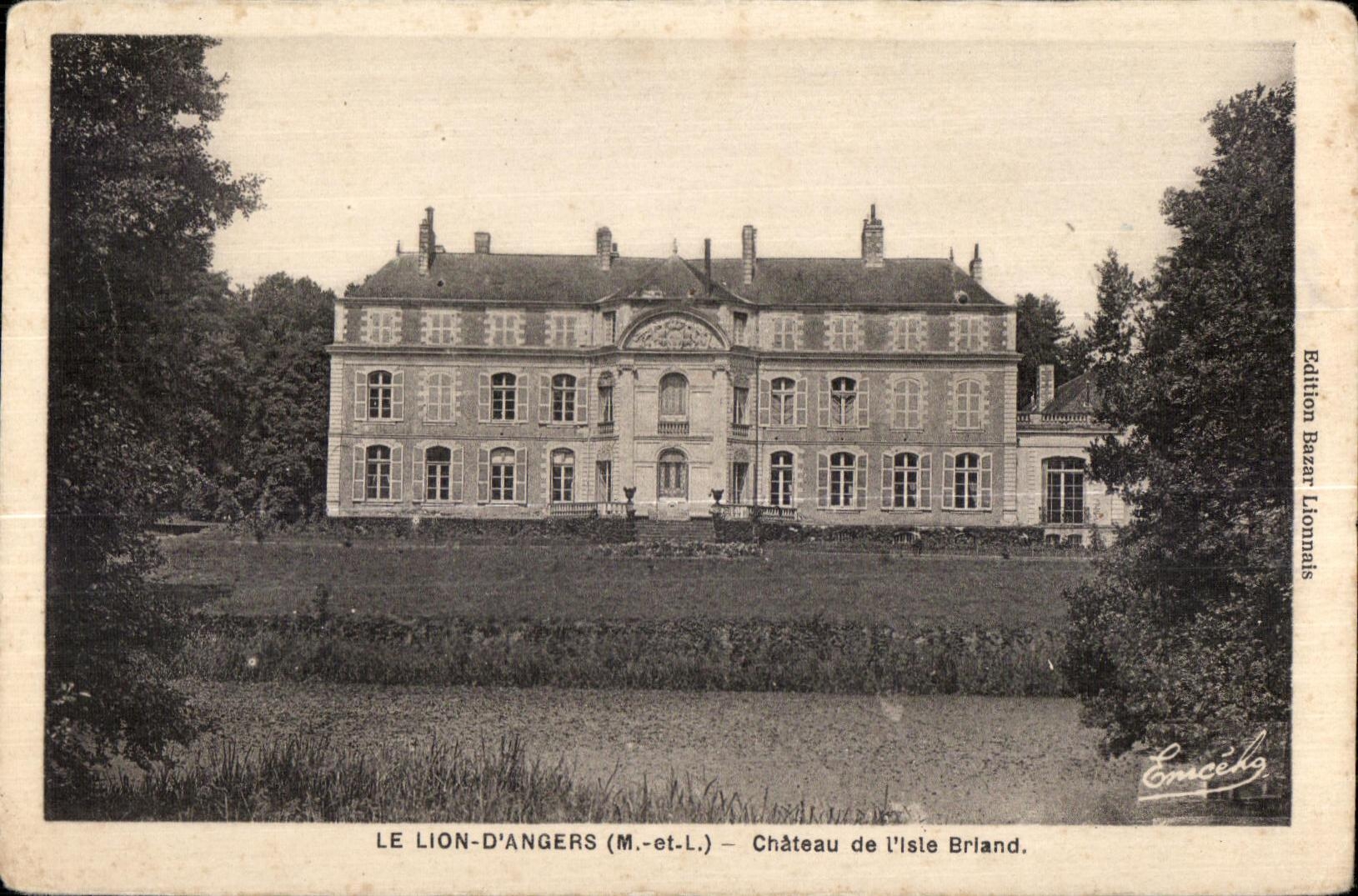 CPA Le Lion D Angers (M et L) Chateau de l Iste Brland