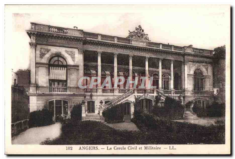 CPA Angers La Cercle Civil et Militaire