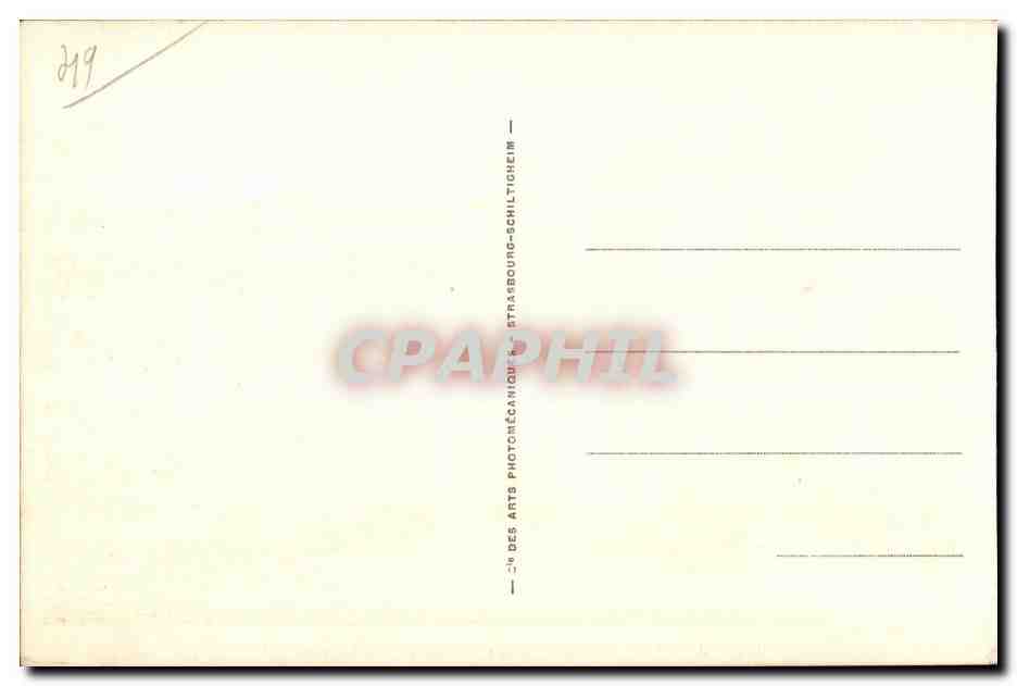 CPA Angers La Jardin du Mail et le Kiosque — Rückseite