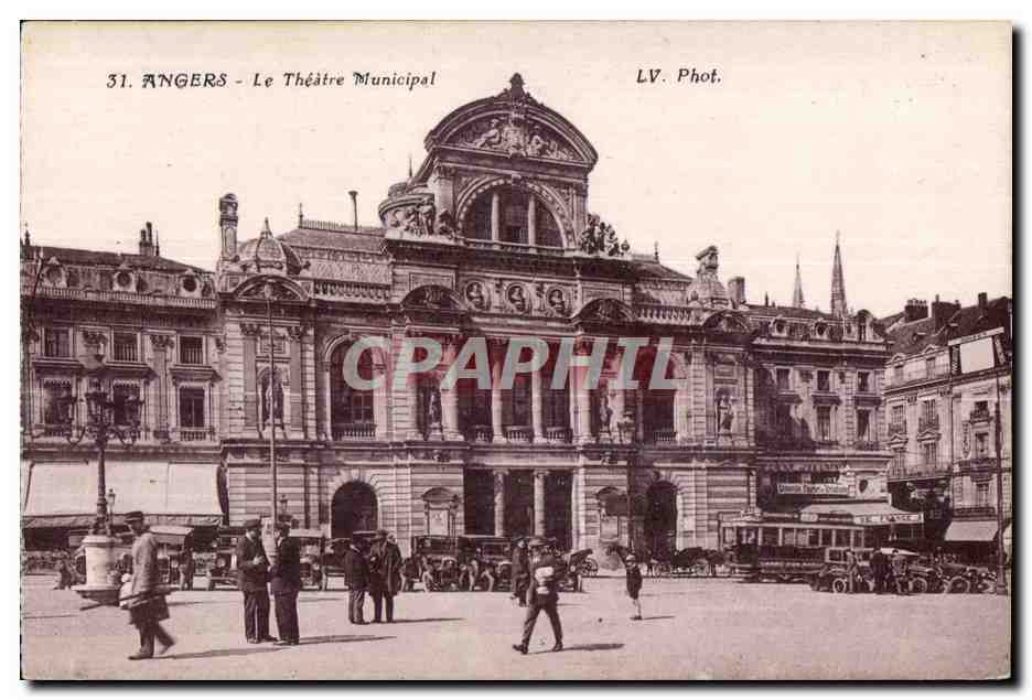 CPA Angers Le Theatre Municipal