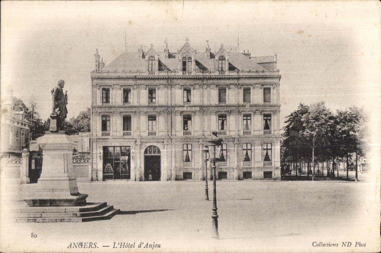 CPA Angers L hotel d anjou