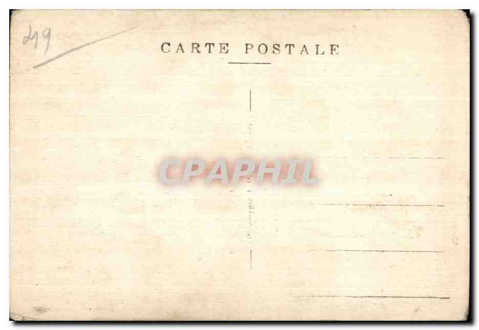 CPA Angers 6eme regiment de genie construction d un pont de bateaux sur la loire Militaria — Rückseite
