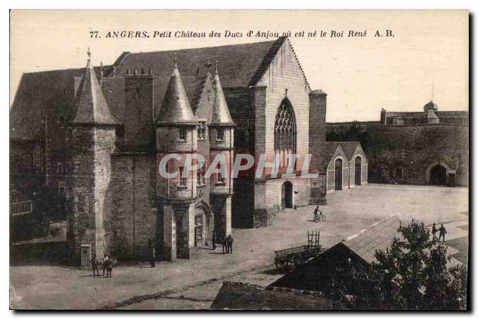 CPA Angers pelit chateau des ducs d anjou du est ne le roi rene