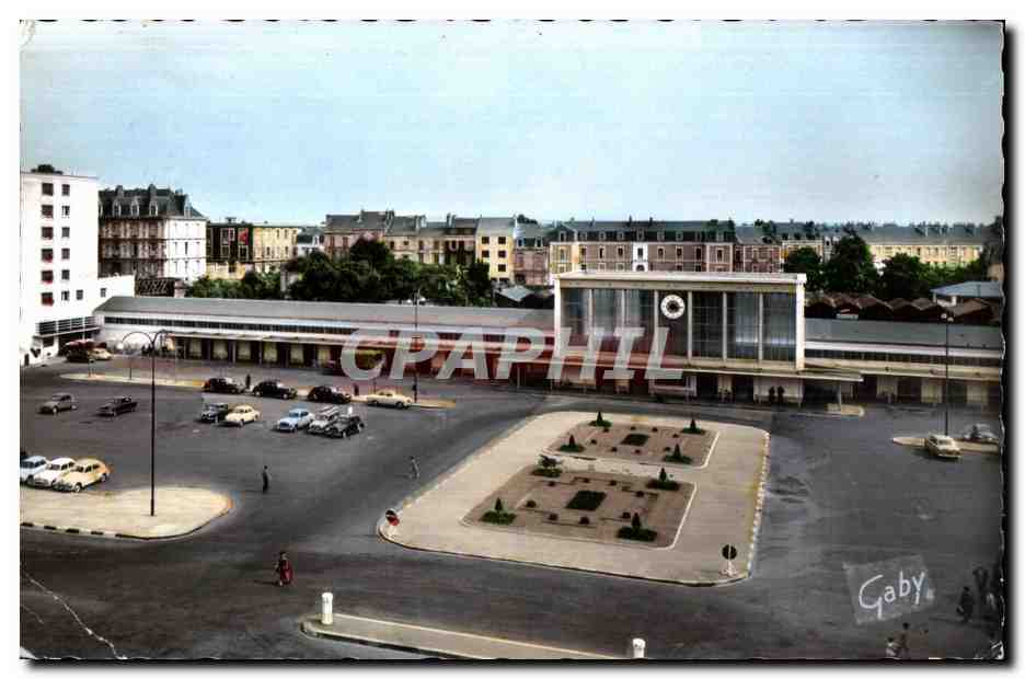 CPA Angers (M -et L ) la gare