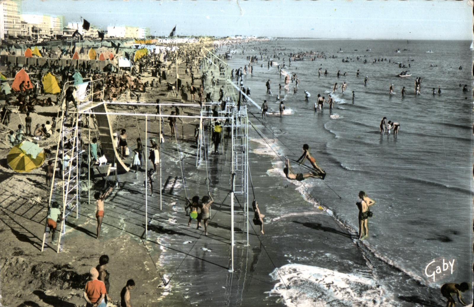 St-Jean-de-Monts — La Playa y los Juegos — Éditions Gaby