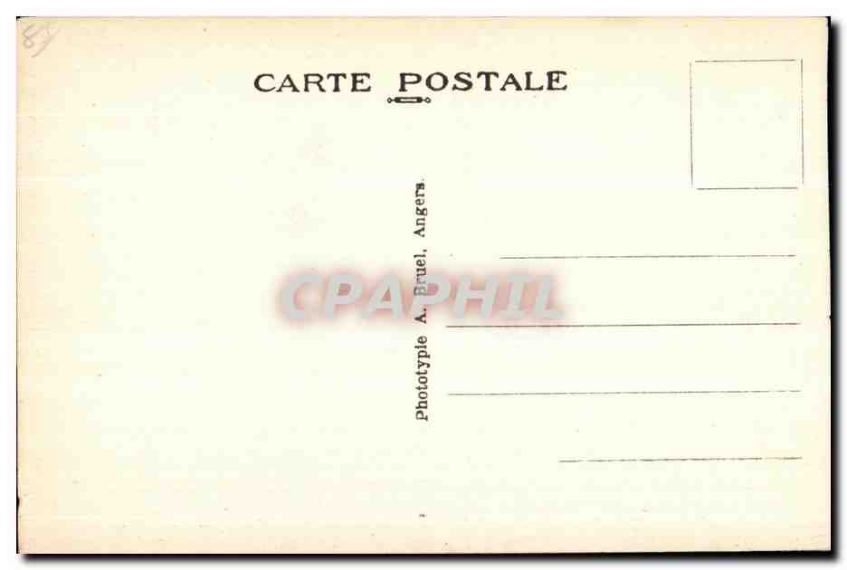 Saint-Jean-de-Monts (Vendée) — Allée de la Chapellenie — A. B. — Reverso