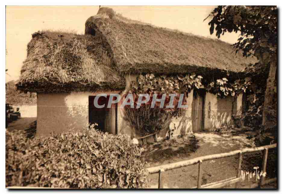 CPA La Vendee Plttoresque Bourrine entre Saint Gilles et Saint Jean de Monts
