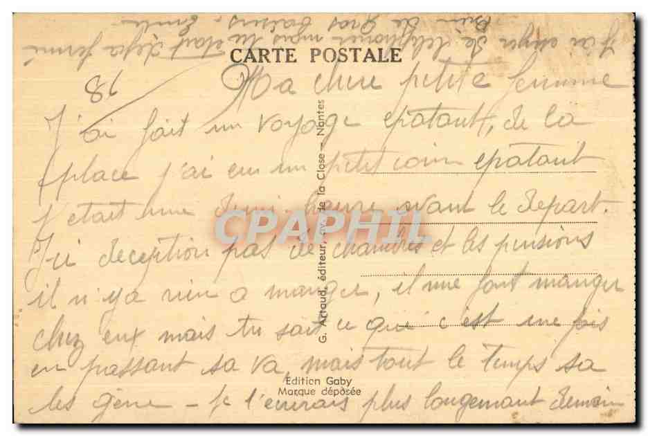 CPA Chatellerault Quut de la Manufacture et le Pont Henri IV — Rückseite