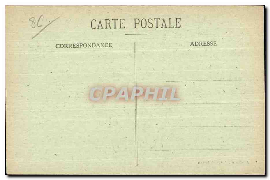 Station Thermale de La Roche-Posay — Hôtel du Parc (Propriété de la Société Hydro-Minérale) — Eug. Arambourou, phot. Châtellerault — Rückseite