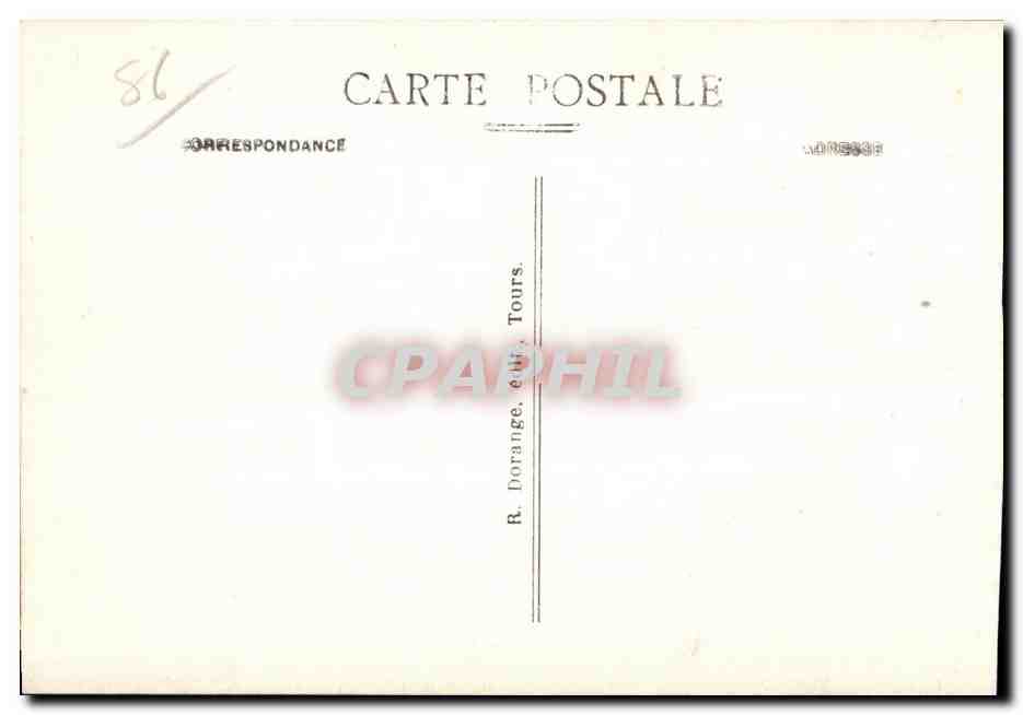 CPA La Roche Posay (Vienne) La Chateau (Casino) — Back