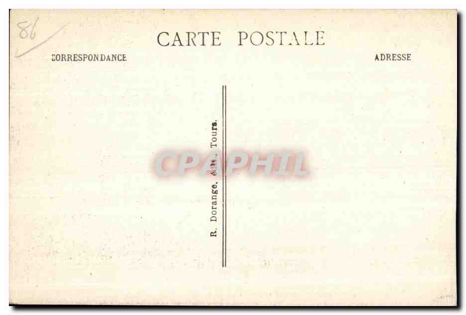 CPA La Vienne Roche Posay L Etablissement Thermal R D — Back