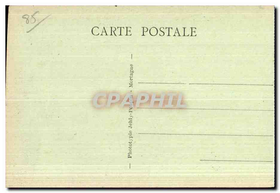 CPA St laurent sur sevre (vendee) le calvaire du bienheureux pere de montfort — Rückseite