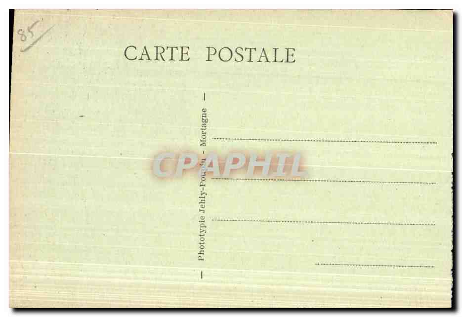 CPA St laurent sur sevre (vendee) paysage sur la sevre — Rückseite