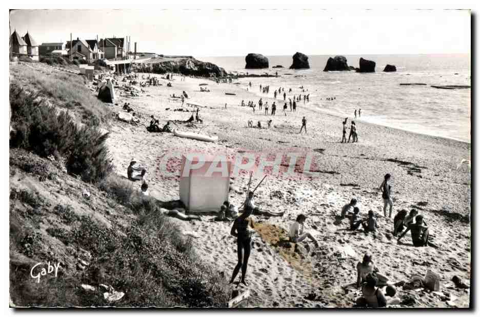 CPA Sion Sur L ocean (Vendee) Plage des Pinneaux