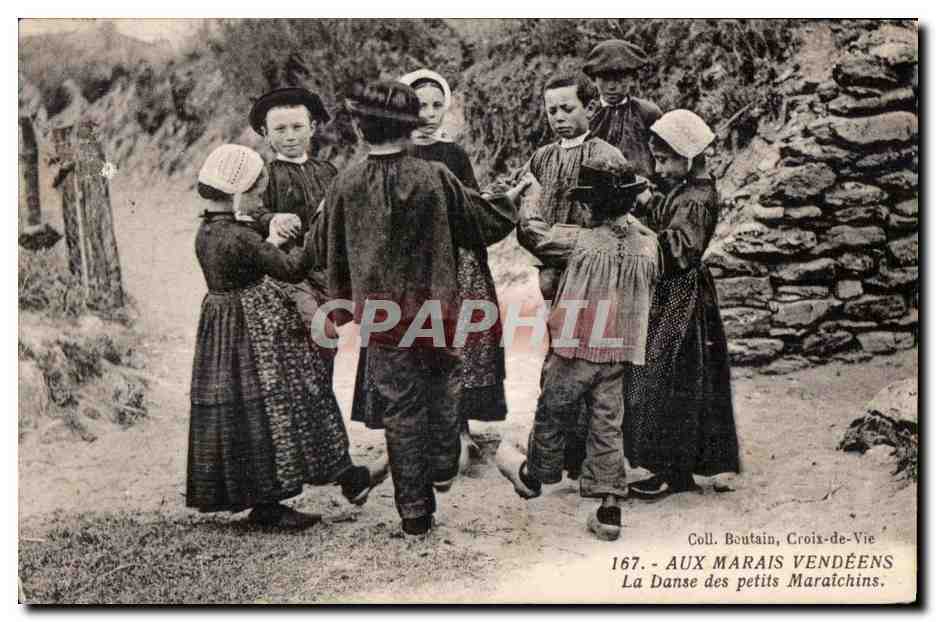 La Danza de los Pequeños Agricultores — Croix-de-Vie — Coll. Bautain, n° 167