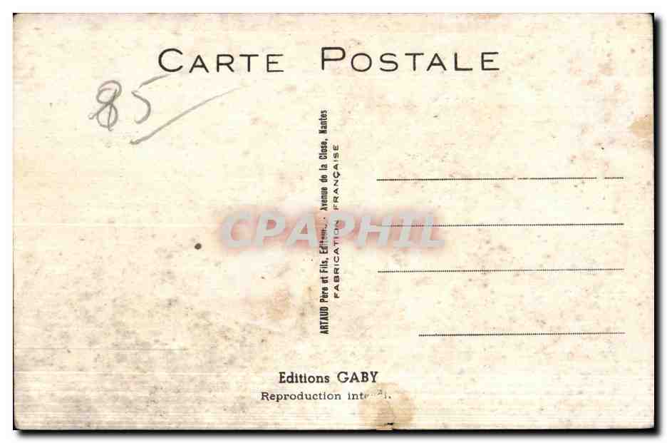 Le Passage du Goa — caricature humoristique — Éditions Gaby, n°12 — Verso