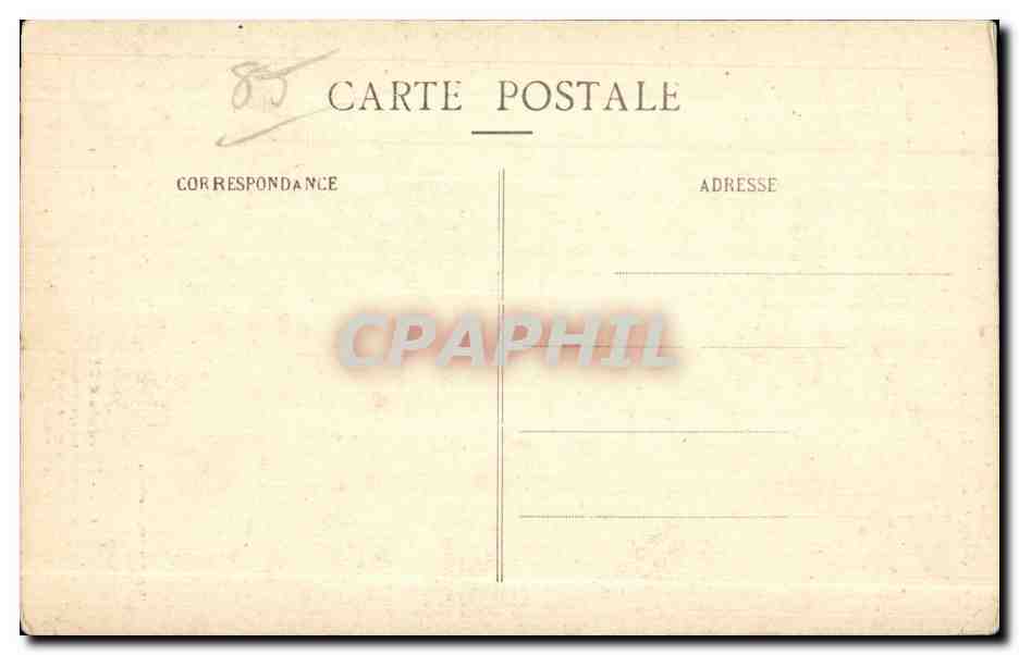 CPA Les Generale Vendeens Marquis a Elbee Ne a Dresde Dresden en 1752 — Back