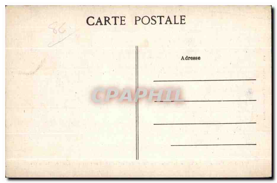Poitiers (Vienne) — La Vallée du Clain — Le Coteau de Rochereull (Vue prise au Moulin de Chasséigne) — Jafte Robuchon, phot. Pottiers - 850 — Verso
