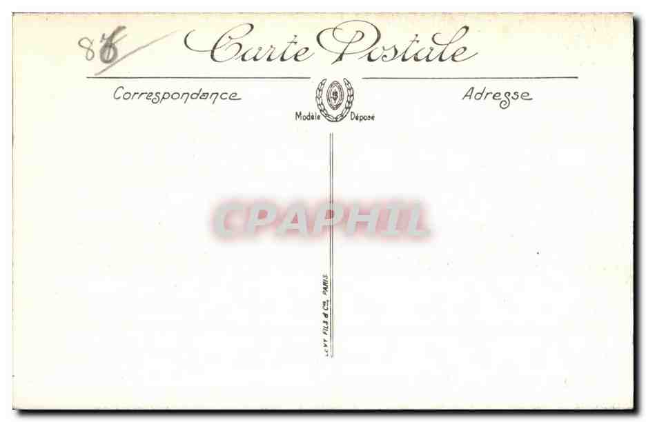 CPA Poitiers Le Pont Neuf — Verso