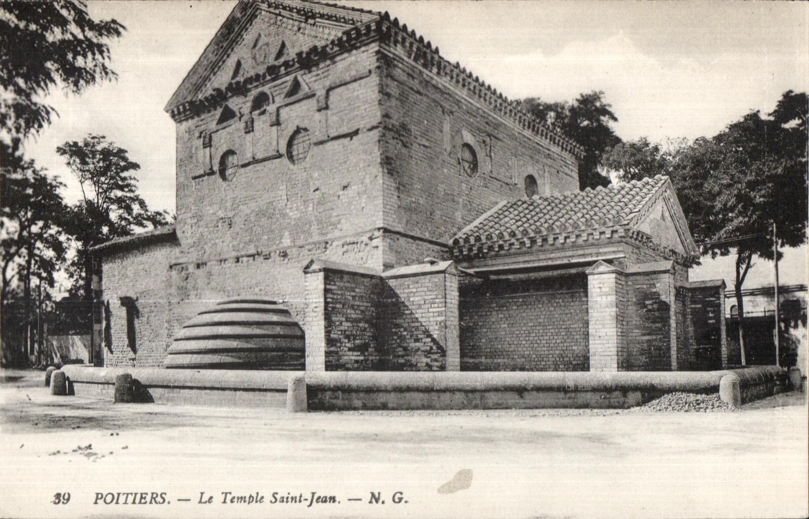 Poitiers — Le Temple Saint-Jean — N.G. — n°39