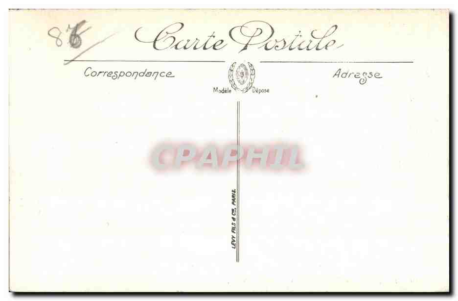 Poitiers — Le Temple Saint-Jean — N.G. — n°39 — Verso
