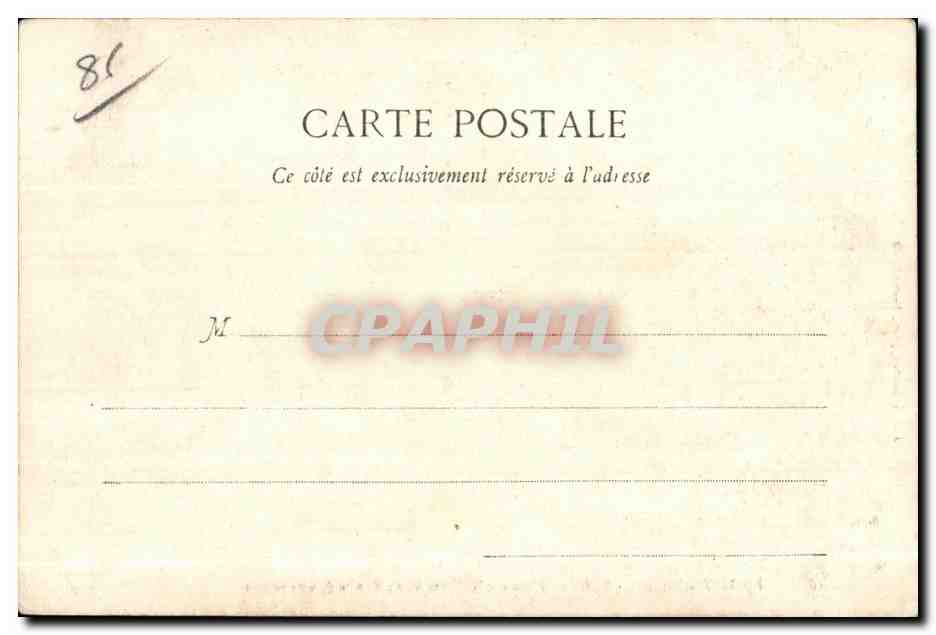 CPA Poitiers (Vienne) Vallee du Clain sur la Chaussee du Moulin de Chasseigne — Rückseite