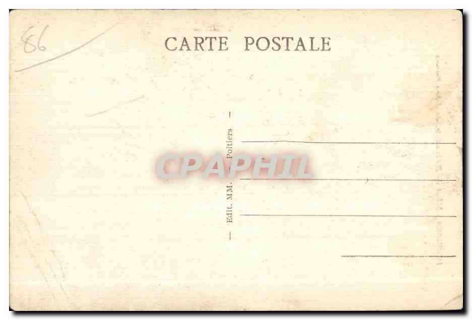 Poitiers - Hôtel du XVIe siècle, de Jehan Beauce — Rückseite