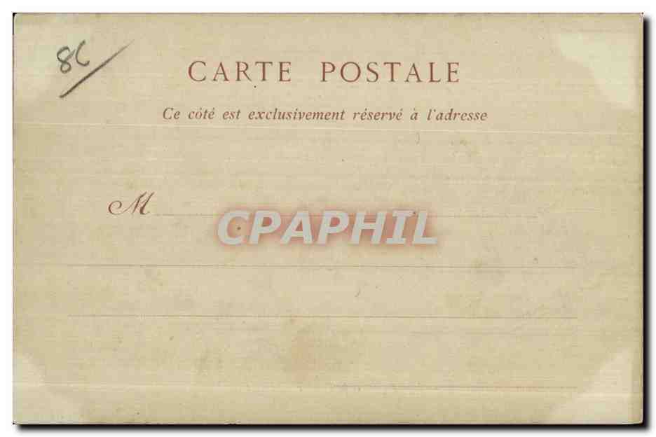 CPA Poitiers La Chapelle et la Caserne des Dunes — Rückseite