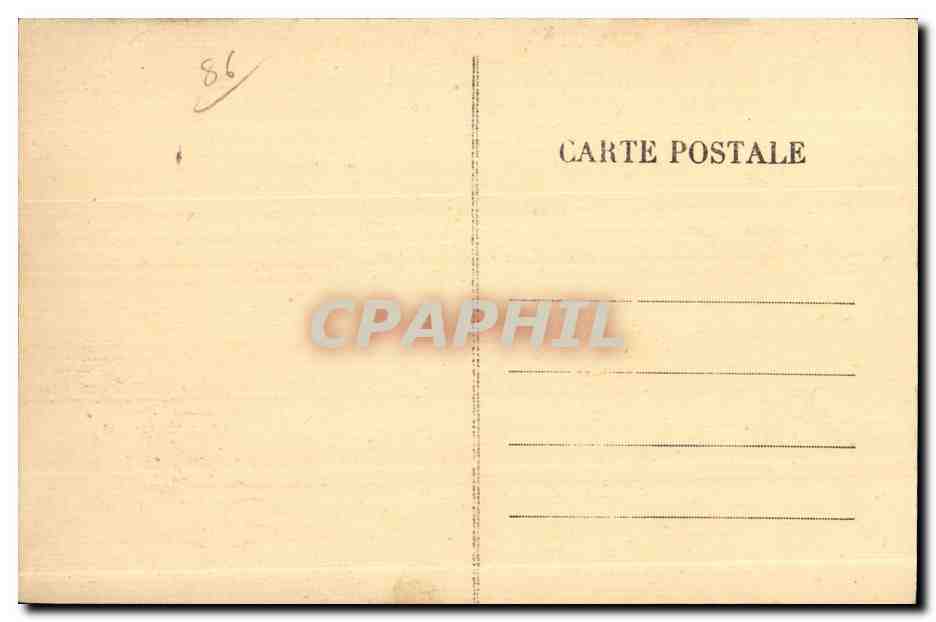 Poitiers — Cheminées du Palais de Justice — CH. BERTRAND & CIE — Verso