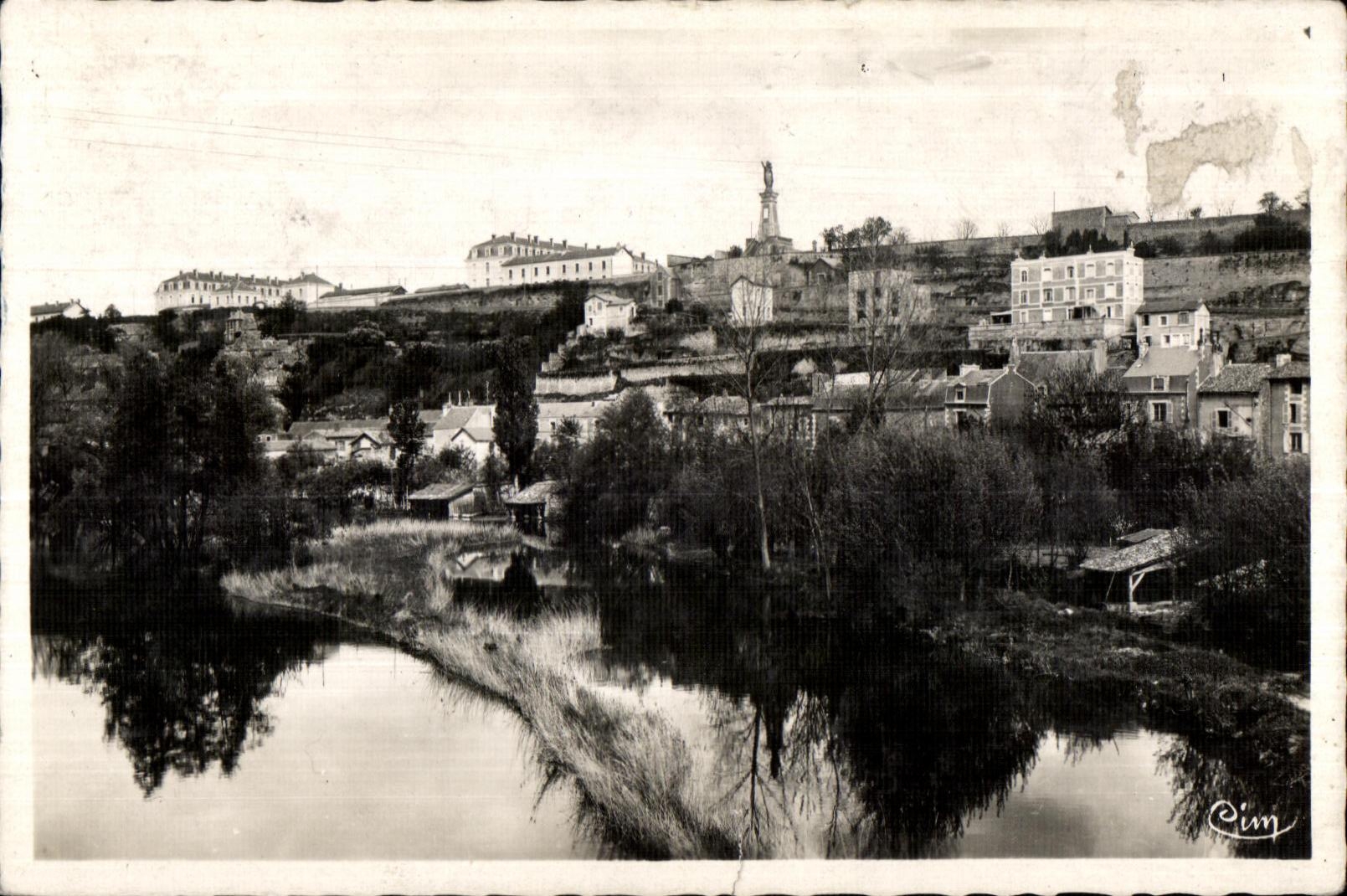 Poitiers (Vienne) — Notre-Dame des Dunes et l'École Militaire — éditeur C. Lain