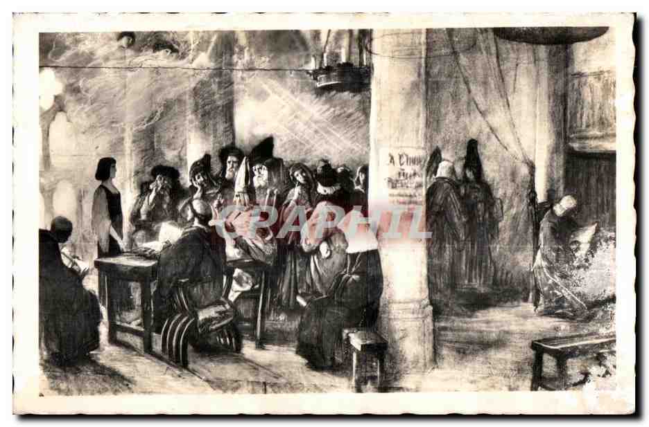 L'interrogatoire de Jeanne d'Arc dans la Tour Maubergoon — Poitiers (Vienne) — J. Robuchon, N° 12.181