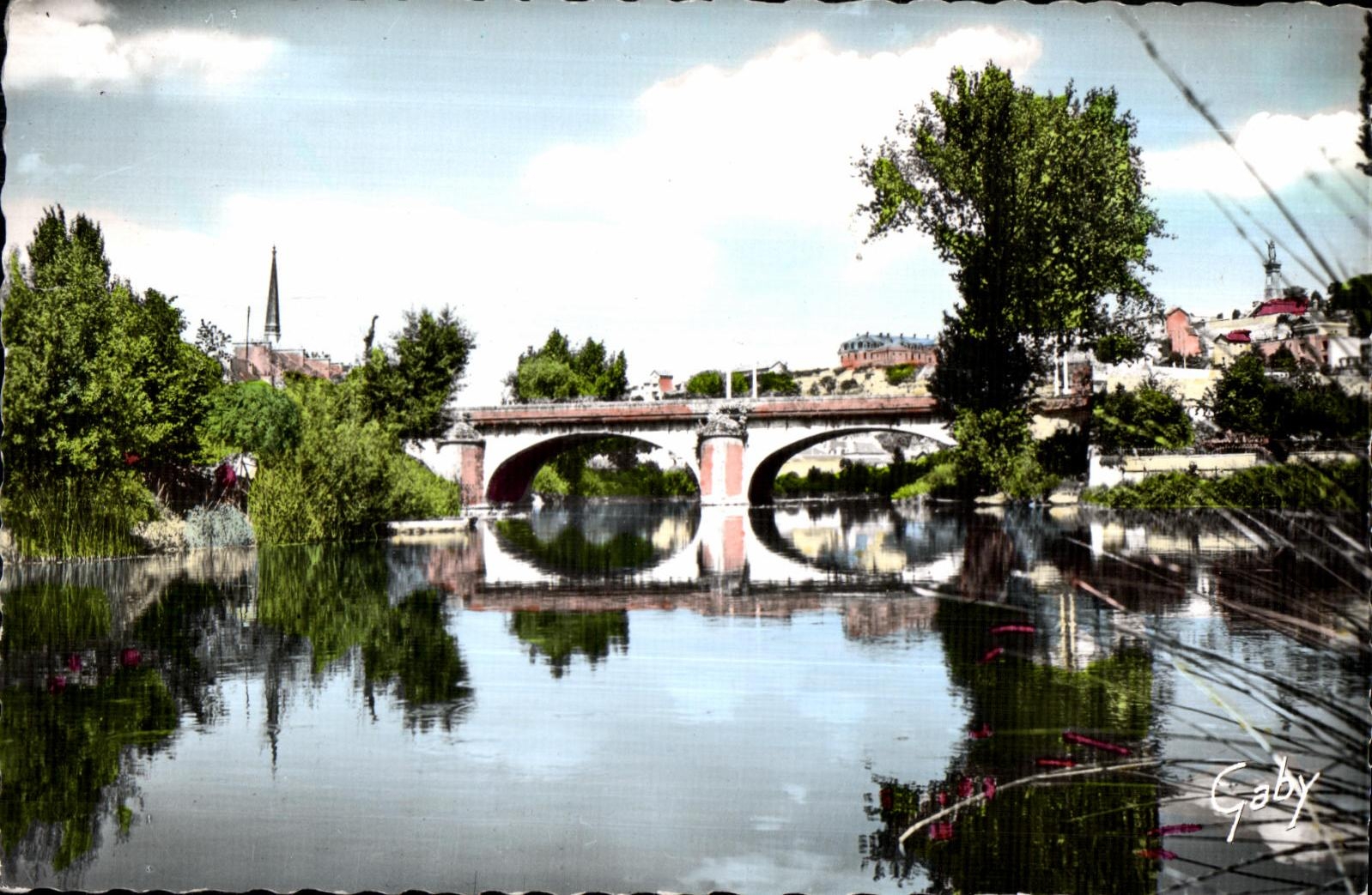 Pont sur le Clain à Châtellerault — Éditeur Gaby, n° 86
