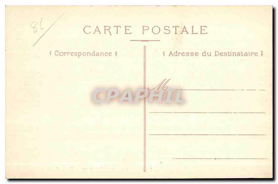 Poitiers — Le Clain vers le Pont Guillou — CPAPHIL n°21 — Back