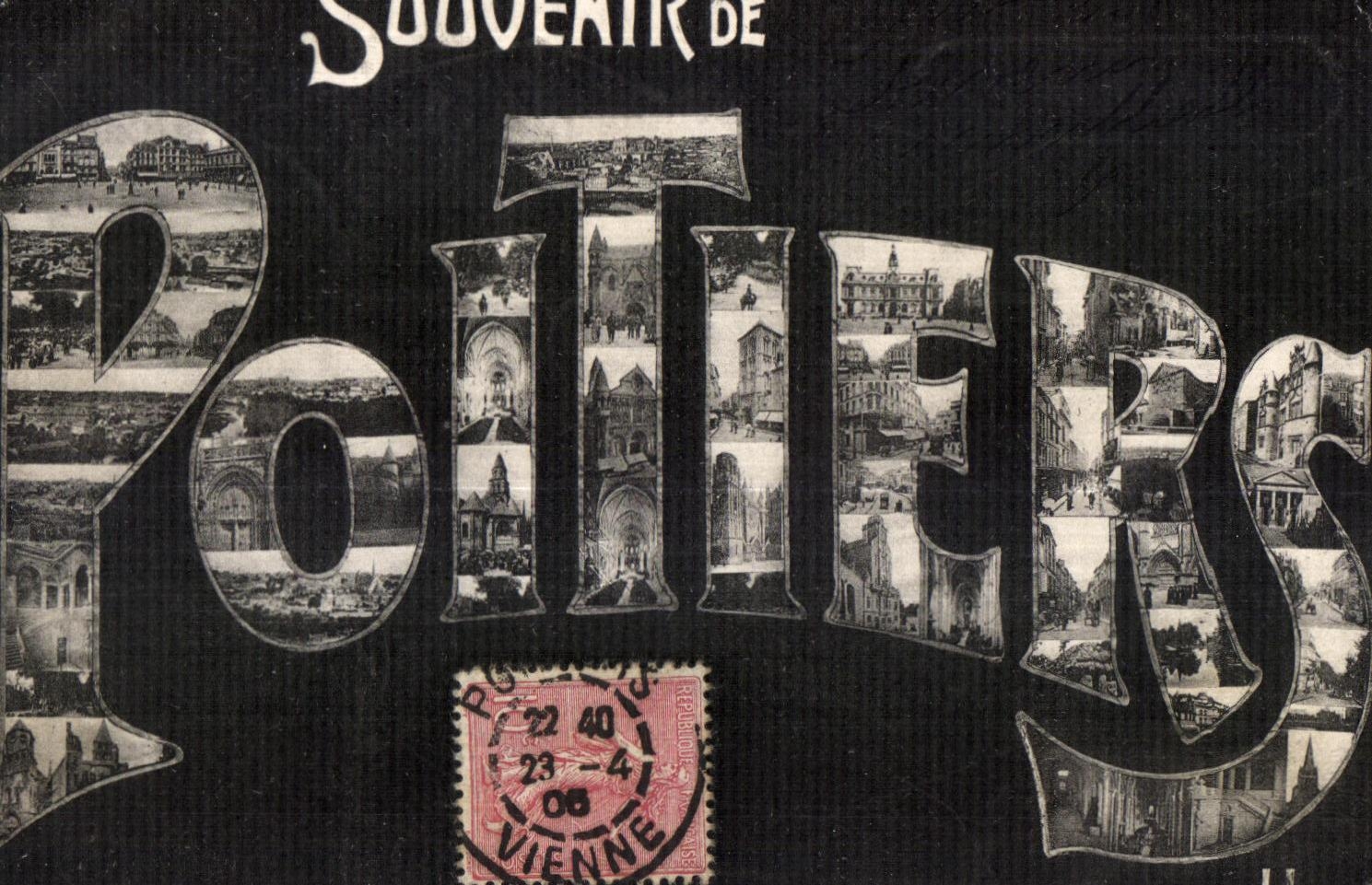 Souvenir de Poitiers — Vienne — éditeur non visible
