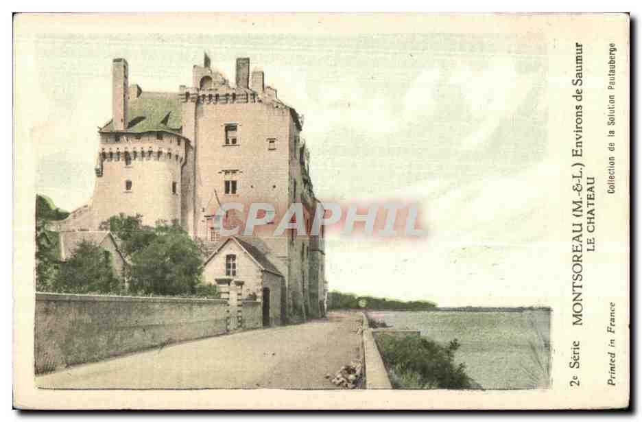 CPA Montsoreau Environs de Saumur Le Chateau
