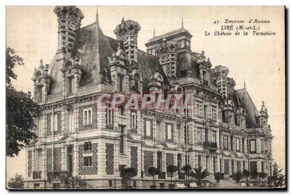 CPA Environs d Ancenis Lire Le Chateau de la Turmeliere