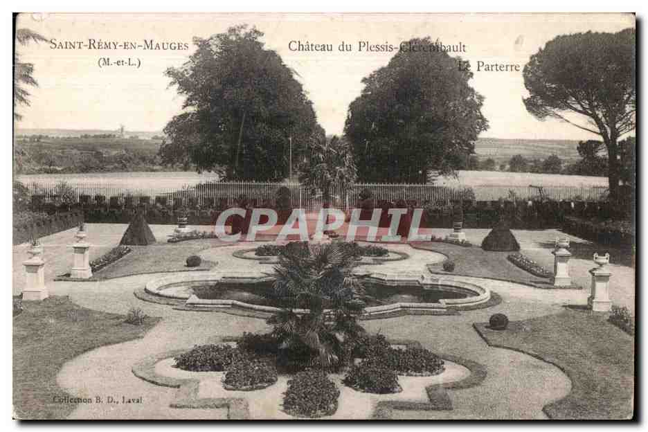 CPA Saint Remy En Mauges Chateau du Plessis Clerenbault 